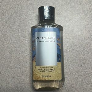 Mens clean slate body wash